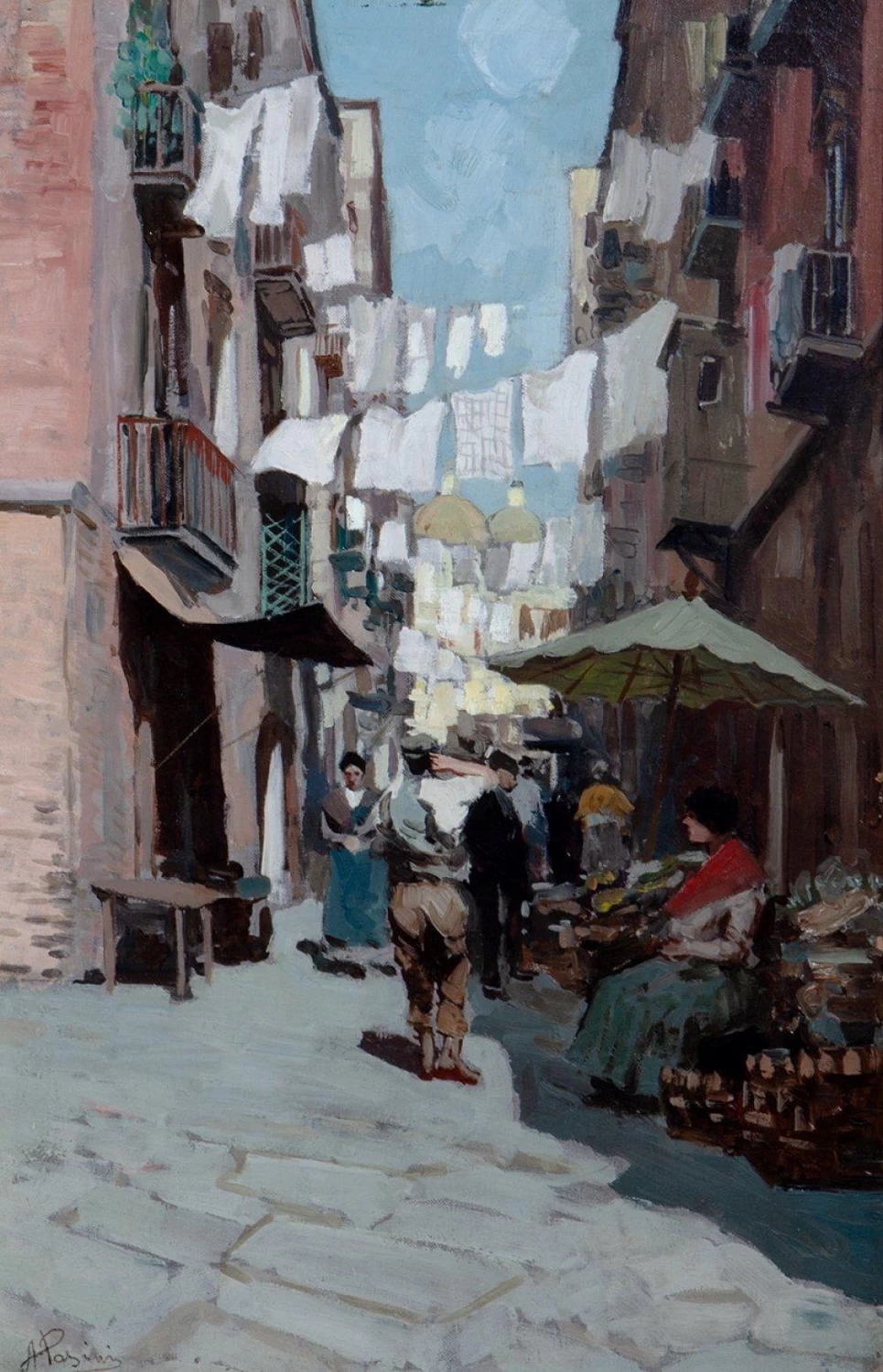La strada del mercato